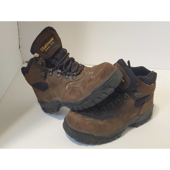 LaCrosse Gore-Tex Leather Steel-Toe Insulated Winter Boot 500005 Sz 7 (7707 M) - Picture 1 of 8